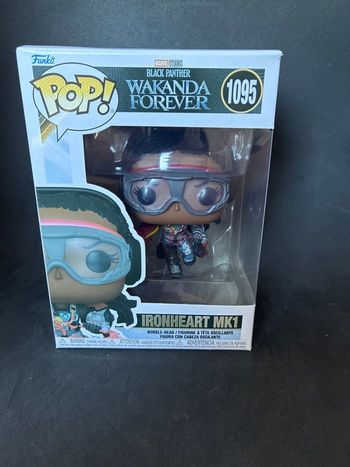 Funko pop ironheart mk1 black panther wakanda forever 1095 marvel