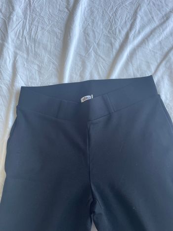 Pantalon slim femme noir