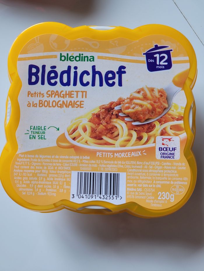 Lot plat bébé 12 mois avec viande - photo numéro 3