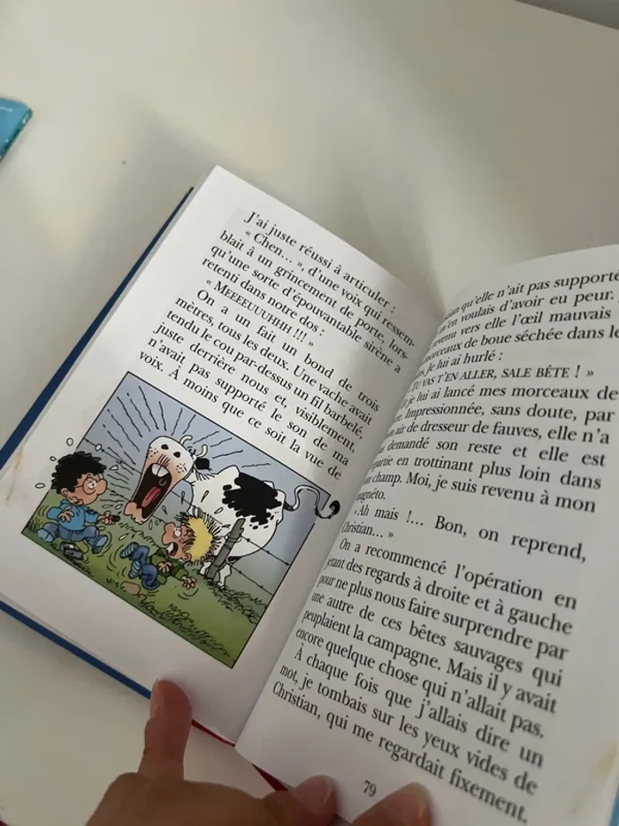 Livre de la bibliothèque Rose, Cédric moi, j’aime l’école - photo numéro 3