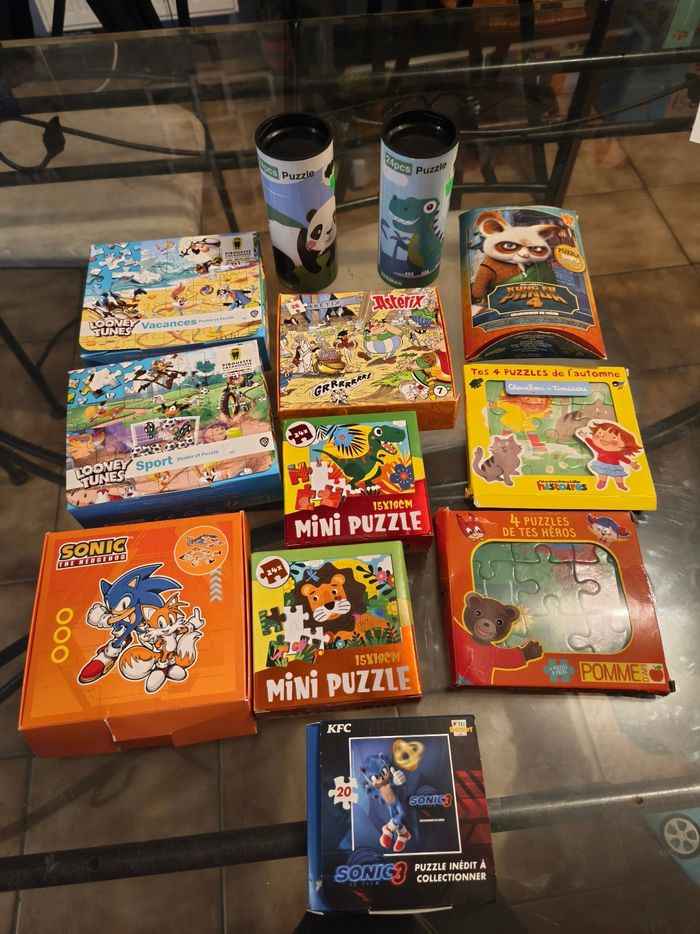 Lot petit puzzles