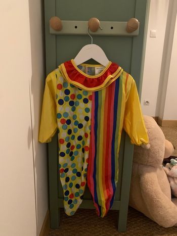 Déguisement bébé clown