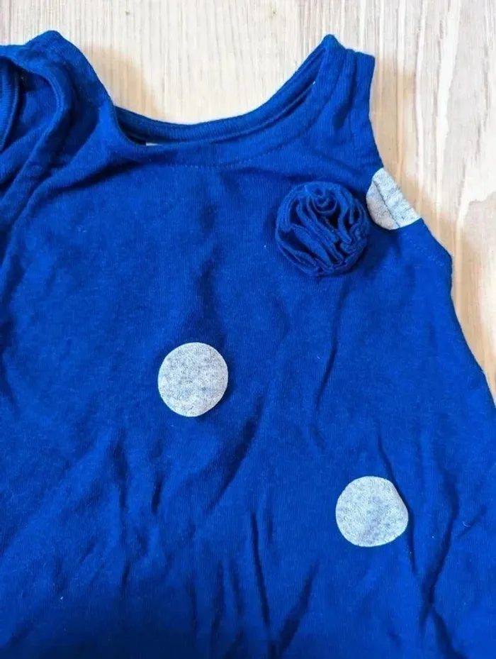 Robe bleue petit bateau neuve - photo numéro 2