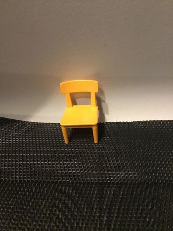 Playmobil chaise jaune 6119 commissariat police pièces détachées