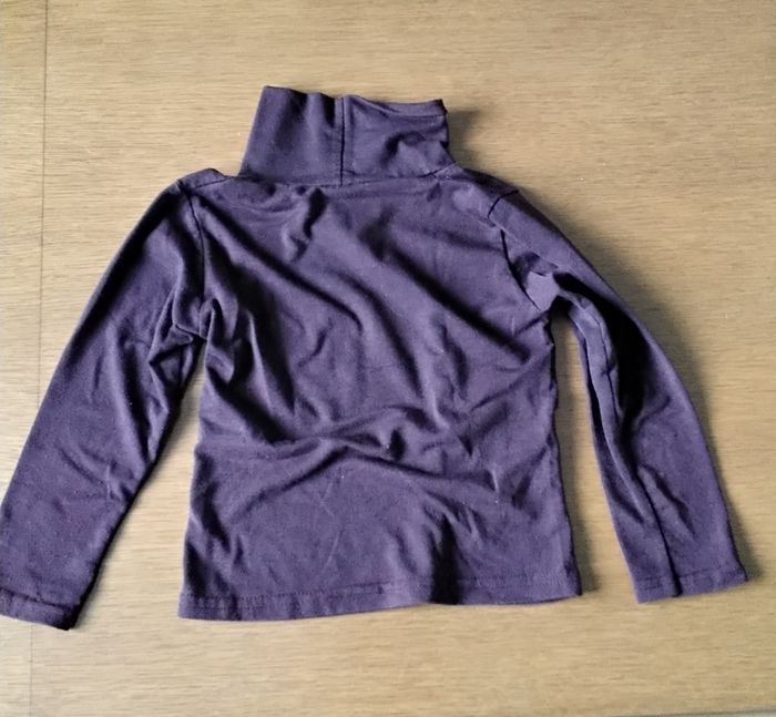 Sous pull ,violet ,4 ans - photo numéro 2
