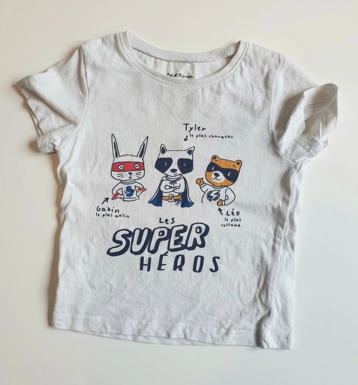 T-shirt super heros