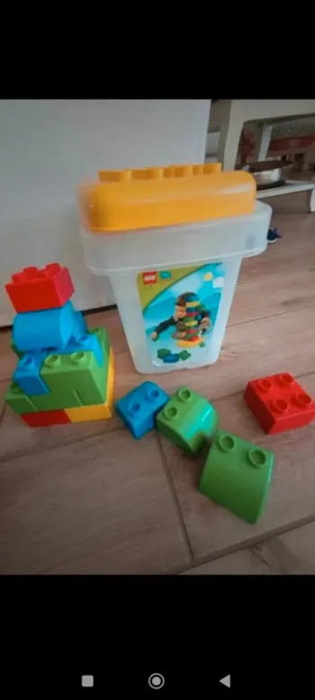 Baril de gros legos