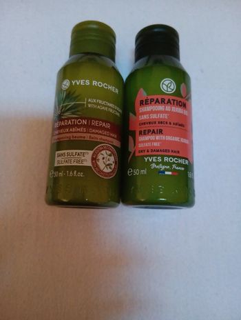 Lot de deux shampooing Yves Rocher