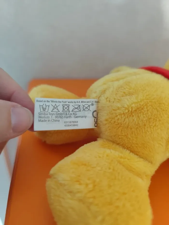 Peluche Winnie 15 cm - photo numéro 4