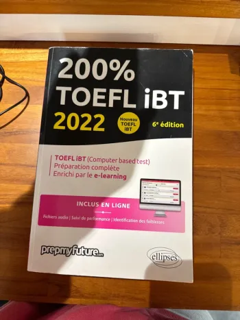 Livre 200% toefl ibt 2022 sixième édition