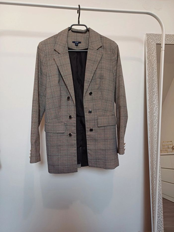 Blazer à carreaux - photo numéro 2
