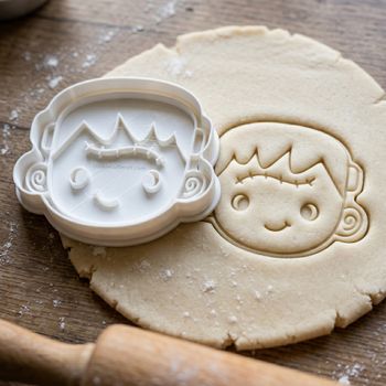 Emporte-pièce Frankenstein mignon - Découpoir biscuit Halloween pâte à sucre