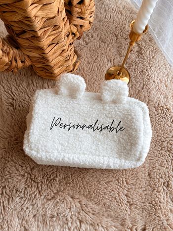 Trousse de toilette bébé personnalisable