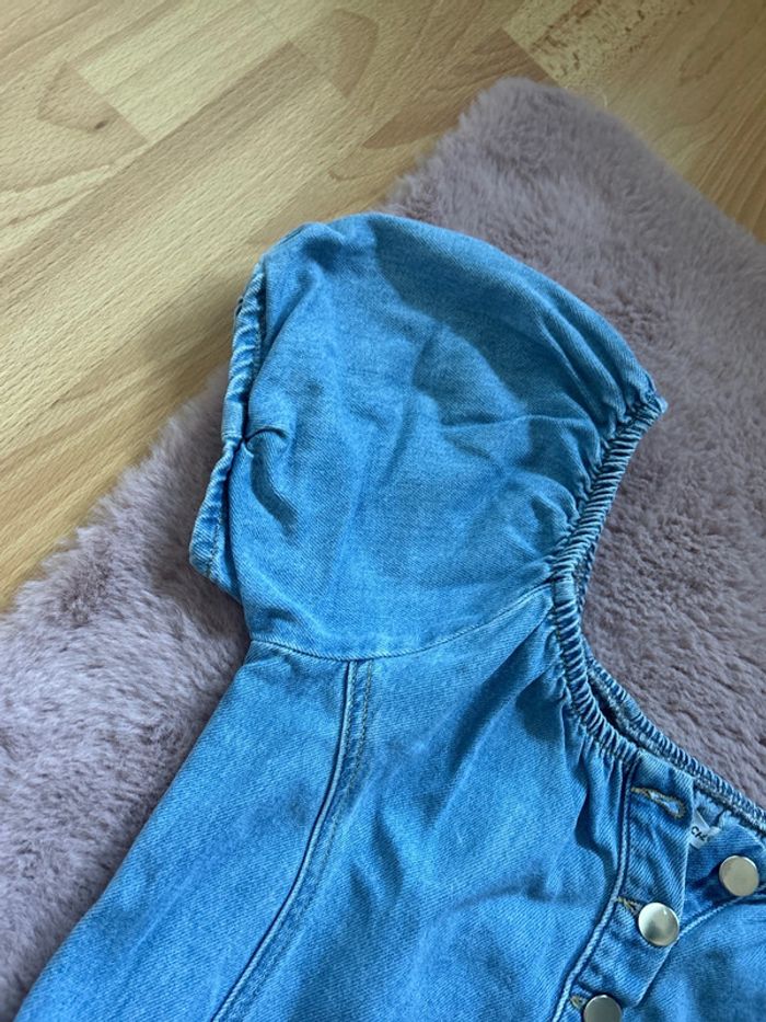 Robe en jean cache cache taille 36 - photo numéro 2