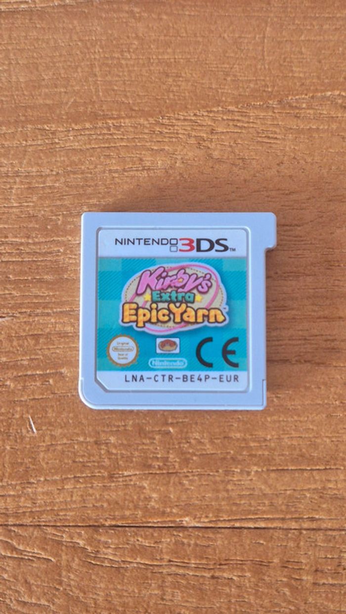 Jeu 3DS en loose " Kirby extra epic yarn "