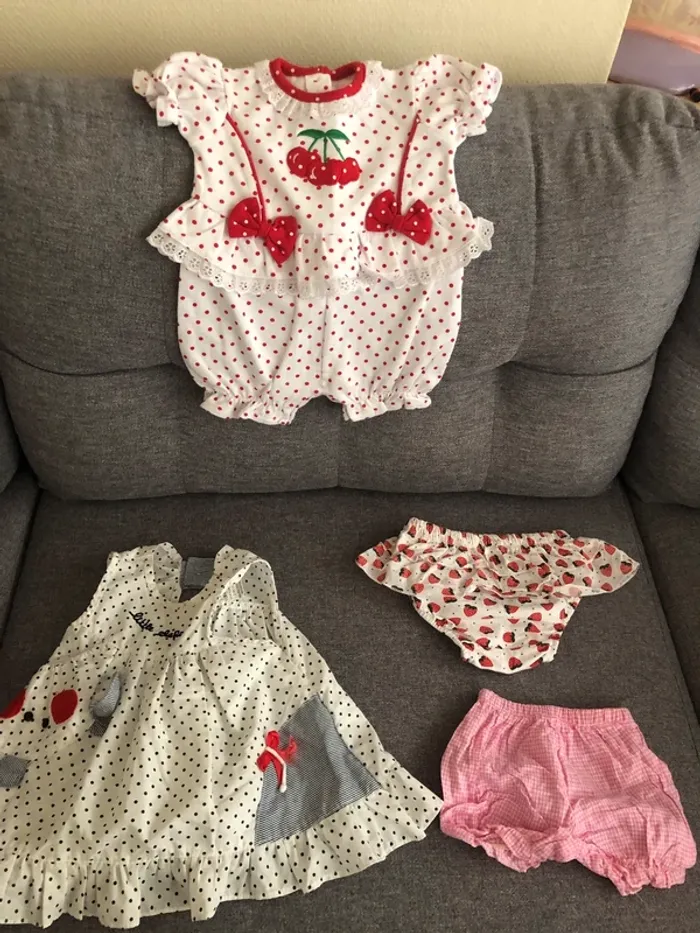Lot de vêtement bébé fille - photo numéro 2