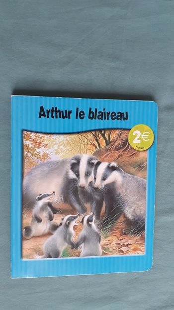 Livre Arthur le blaireau