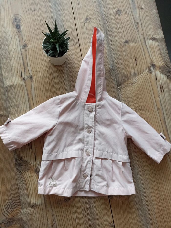 Veste fille imperméable 6 mois