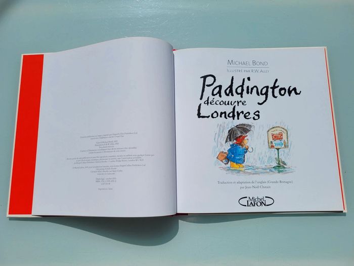 Livre grand format Paddington decouvre Londres - photo numéro 3