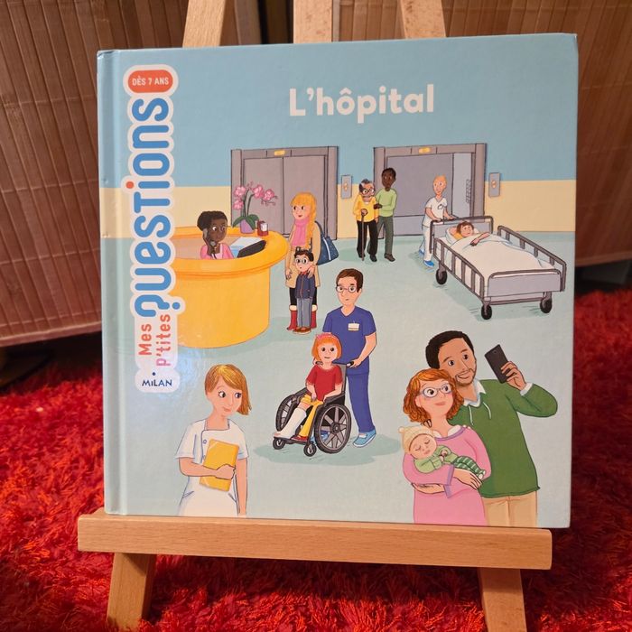 Livre enfant Milan mes P’tites Questions 6+ P’tits docs