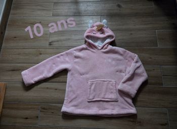 Sweat Plaid Licorne 10 ans