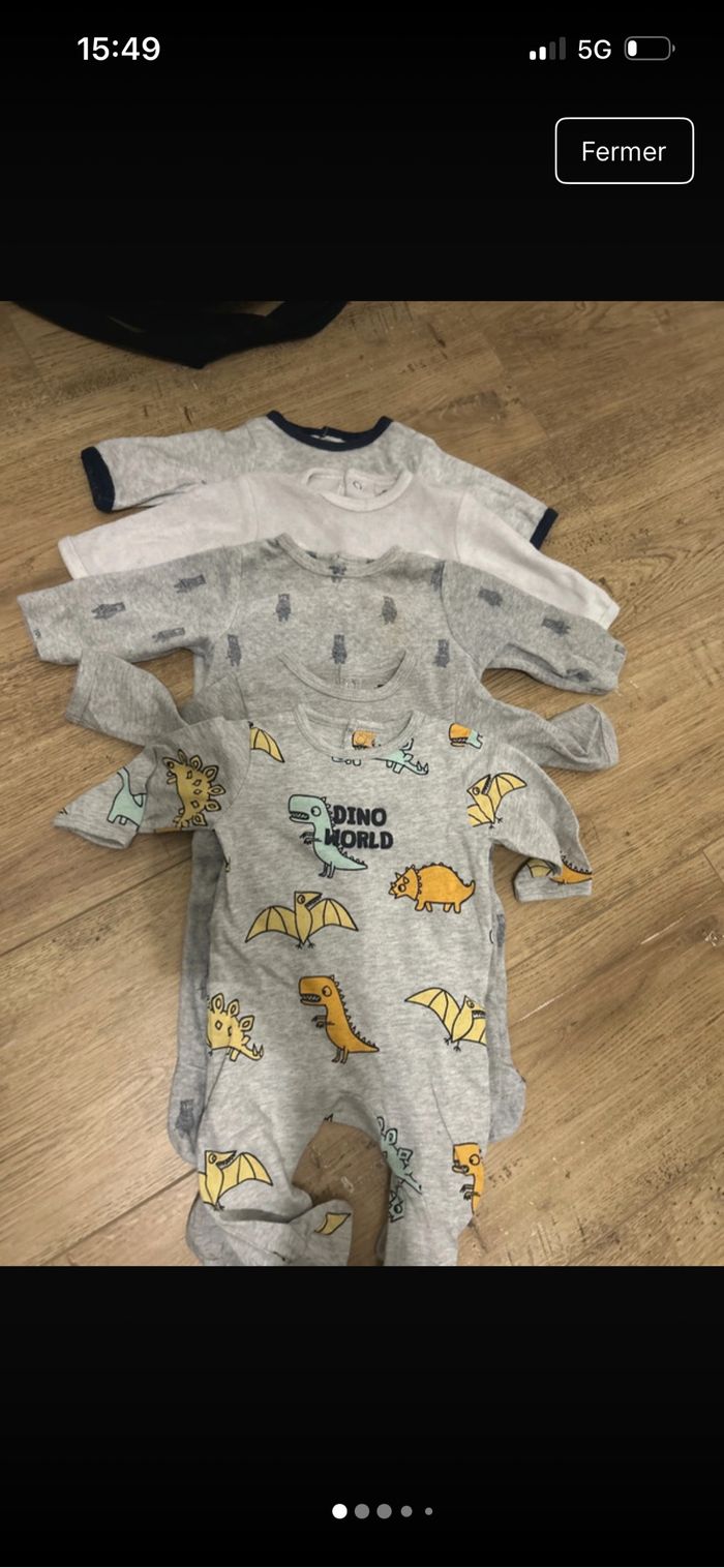 Pyjamas bébé kiabi gemo