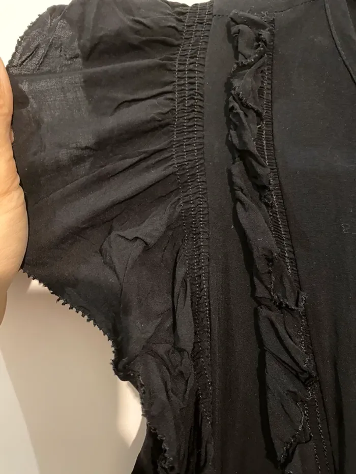 Robe noire courte zadig et voltaire - photo numéro 3