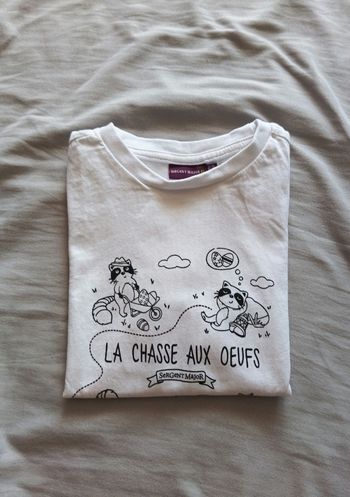 T-shirt Sergent Major  taille 4/5 ans