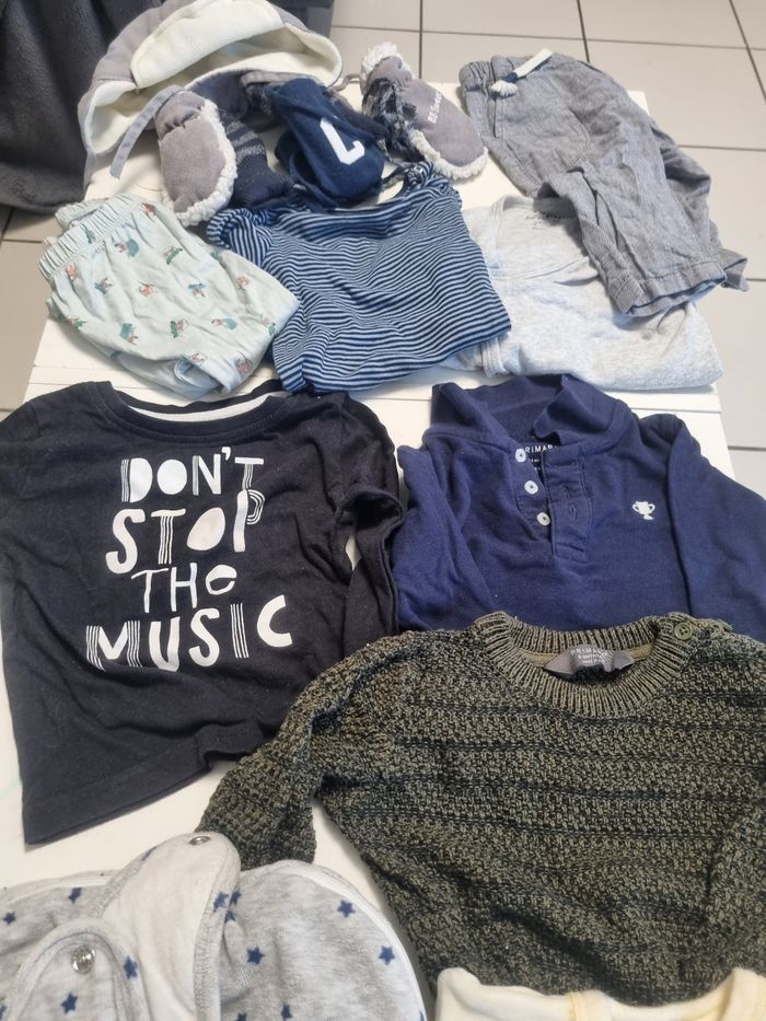 Lot 6/9 mois garcon 13 pieces - photo numéro 4