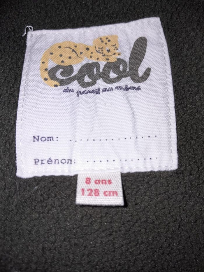 Manteau dou ble polaire fille - photo numéro 3