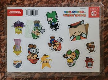 Planche magnet Paper Mario The origami king Neuve
