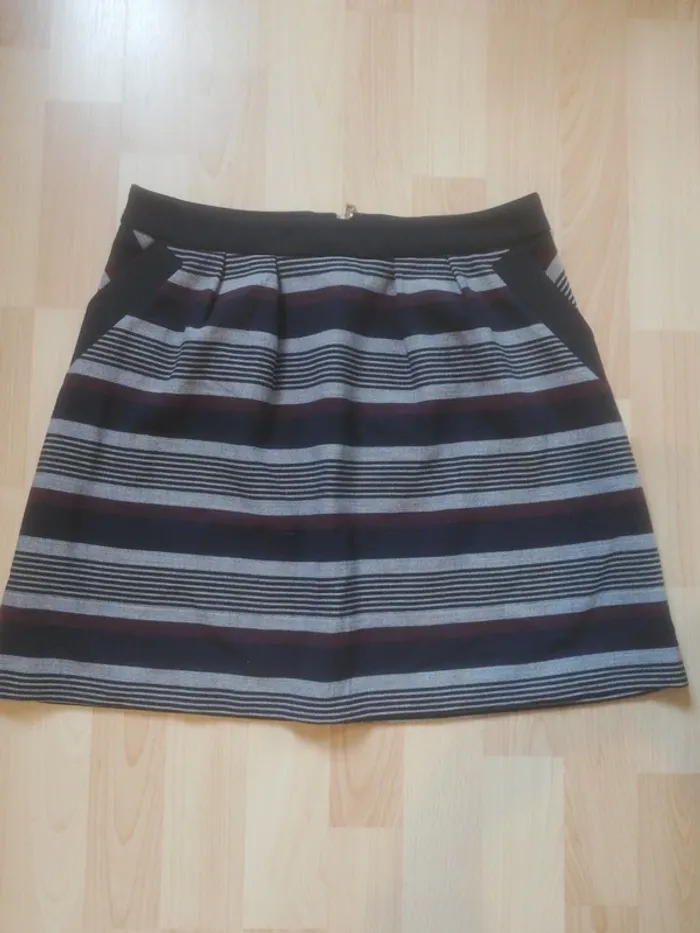 Jupe rayée Promod