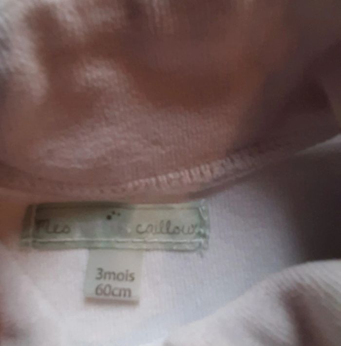 Pyjama mixte mes petits cailloux 3 mois - photo numéro 2