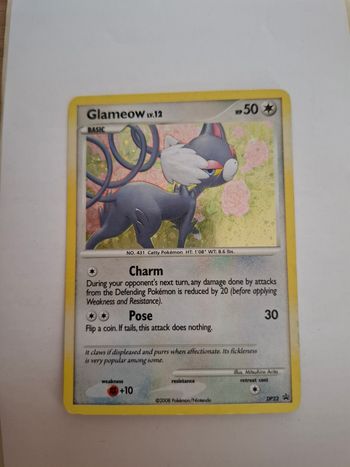 Glameow dp23- Pokémon card