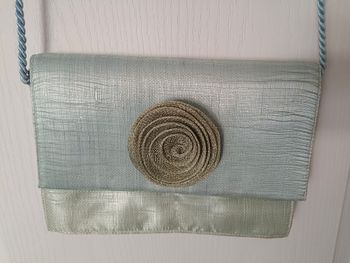 Pochette Un Jour Ailleurs bleu pâle - Sac de cérémonie