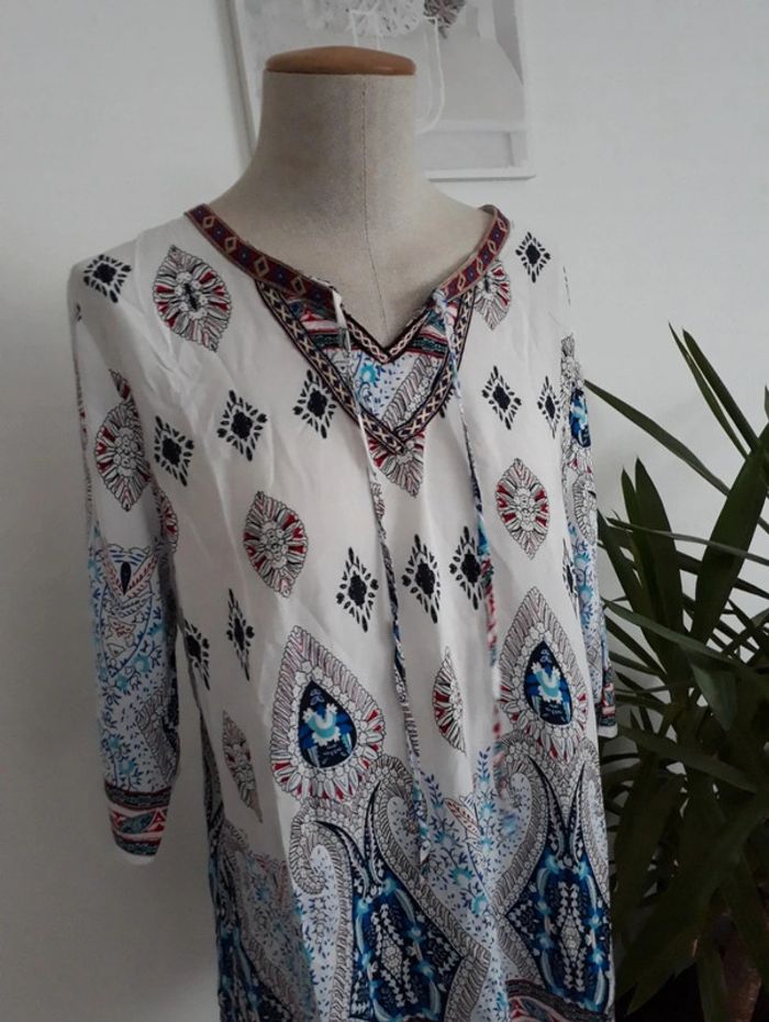Blouse d'été à motifs 42🌿💝 - photo numéro 3