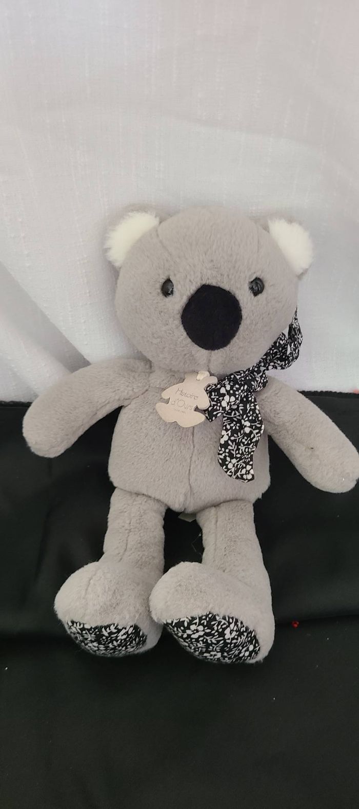 Peluche Koala Gris - 25 cm - Copains Câlins