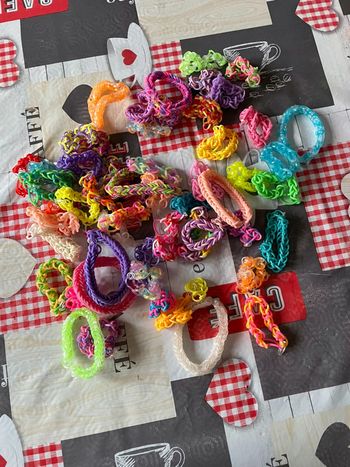 Lot de bracelets pour enfants en élastique