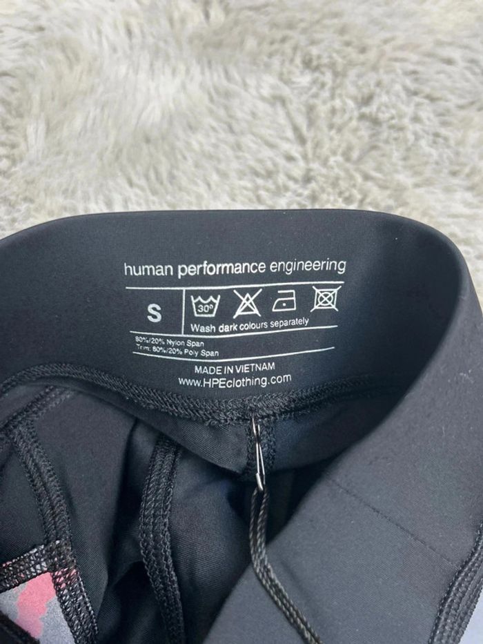 Legging HPE noir rouge taille S - photo numéro 3