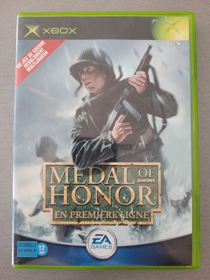 Jeux vidéo xbox medal of honor en première ligne