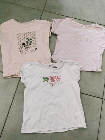 3 t shirts taille 3ans