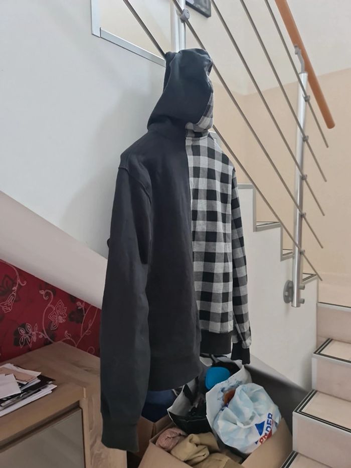 Sweat à capuche homme taille S - photo numéro 5
