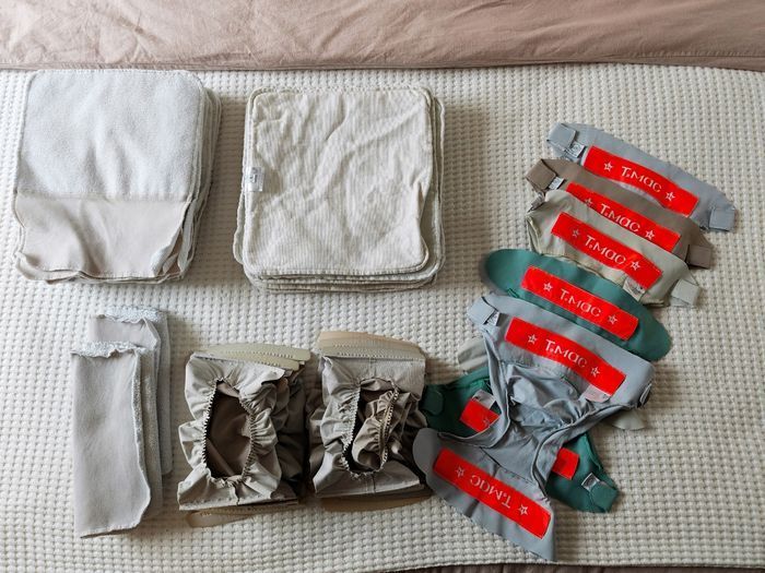 Lot de couches lavables T-Mac TE3 taille S