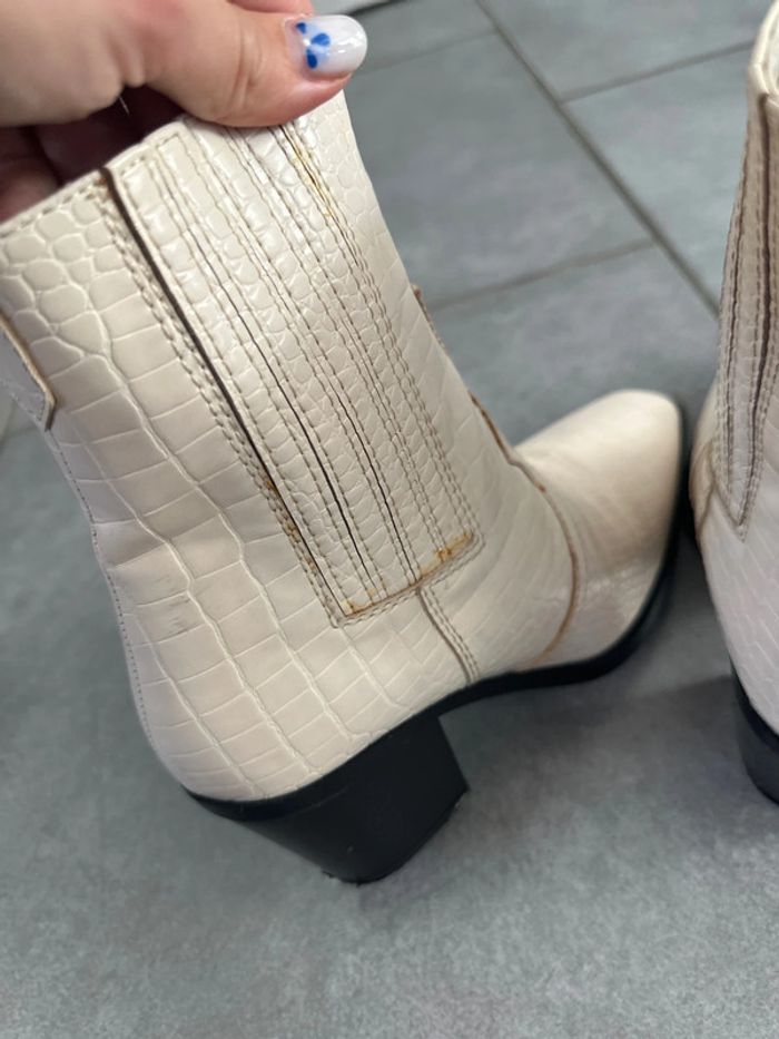 Bottine blanche - photo numéro 12
