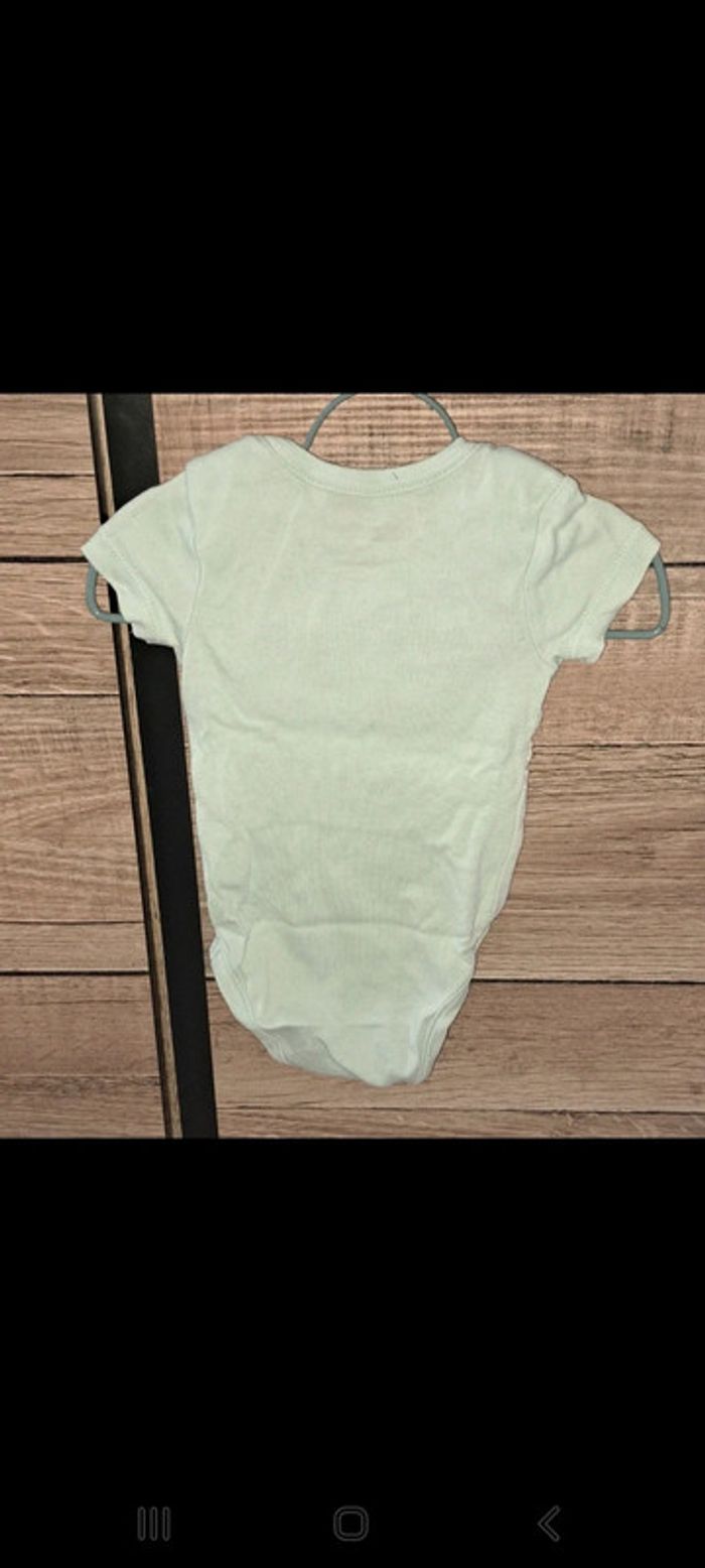 Body bleu manches courtes Orchestra 3 mois - photo numéro 4