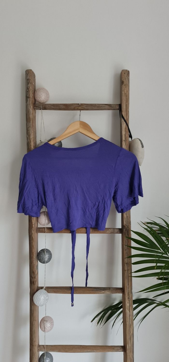 Boléro esprit taille 36 S violet - photo numéro 2