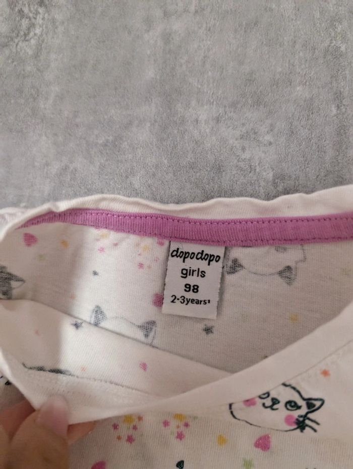 T-shirt bébé fille 2/3 ans comme NEUF - photo numéro 2