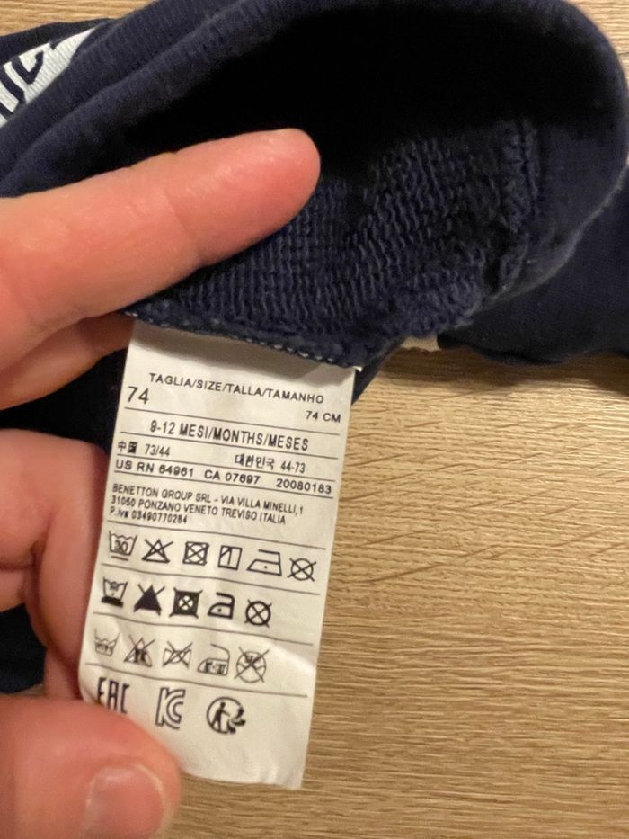 Lot 3 sweats 9 mois - photo numéro 10