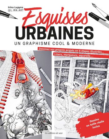 Livre "Esquisses urbaines modernes" Irina Lupyna Neuf