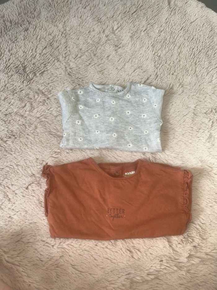 lot de t-shirt 12 mois